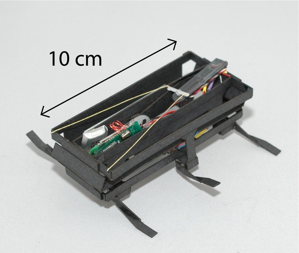 DASH (Dynamic Autonomous Sprawled Hexapod)