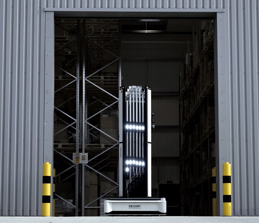 Dexory autonomous inventory robot (DexoryView)