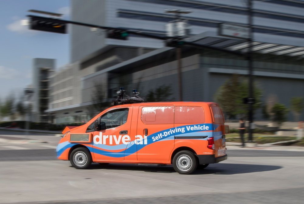 Drive.ai self-driving van (Nissan NV200)
