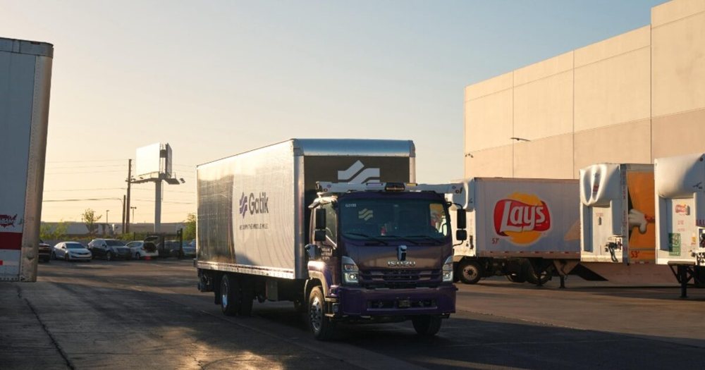 Gatik driverless box truck