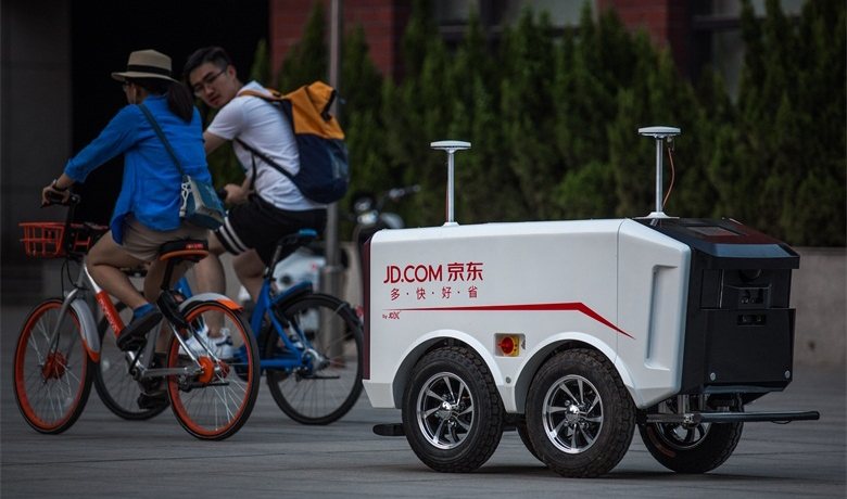 JD delivery robot