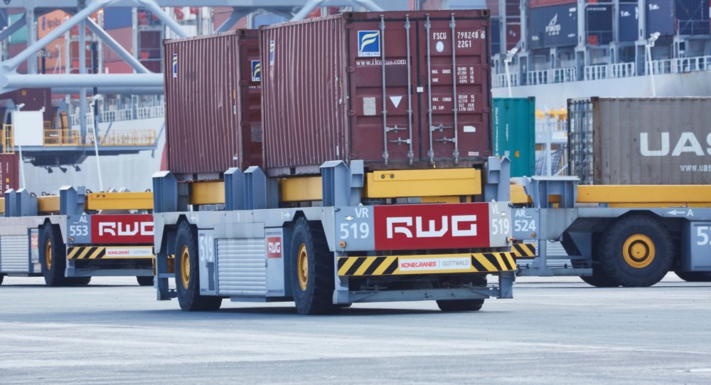 Konecranes Gottwald battery AGV (lead-acid and Li-ion)