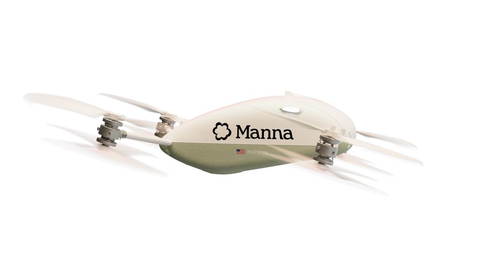 Manna delivery drone