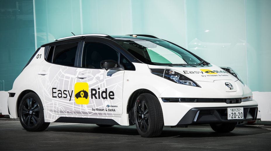 Easy Ride robo-vehicle (Nissan LEAF)