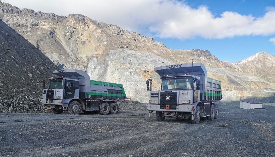 SANY SKT90E unmanned electric wide-body mining truck