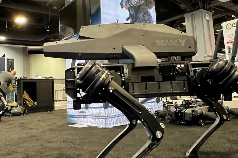SPUR (Special Purpose Unmanned Rifle) on Vision 60