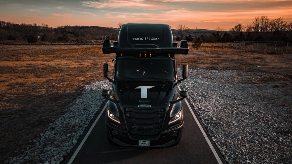 Freightliner Cascadia autonomous (Torc Virtual Driver)