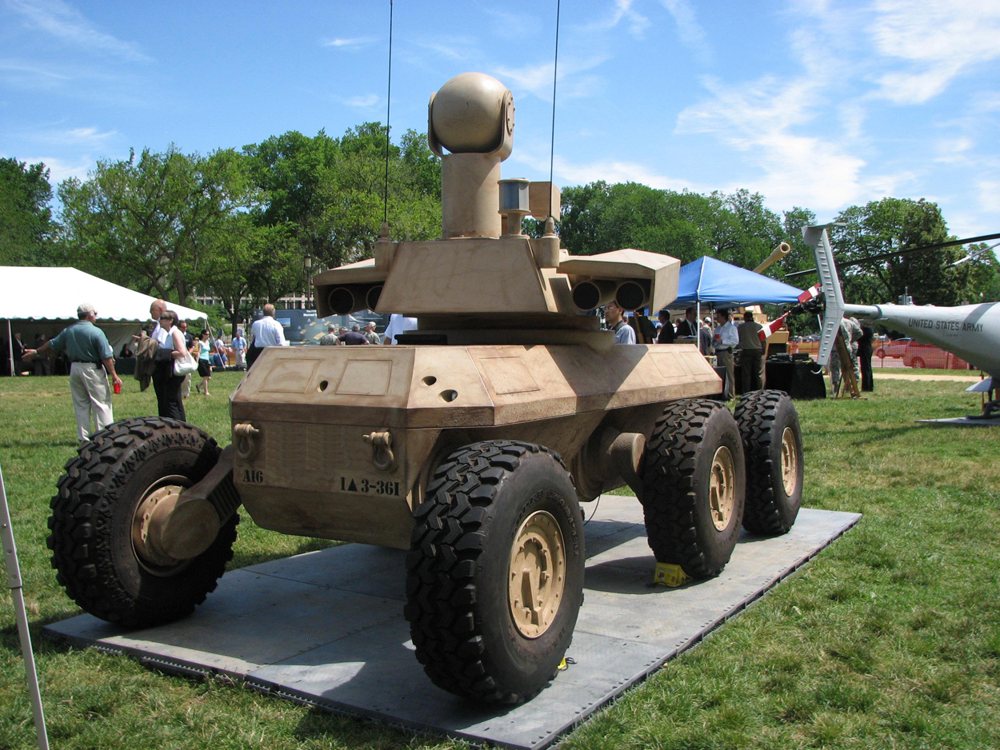 XM1219 Armed Robotic Vehicle (MULE family)
