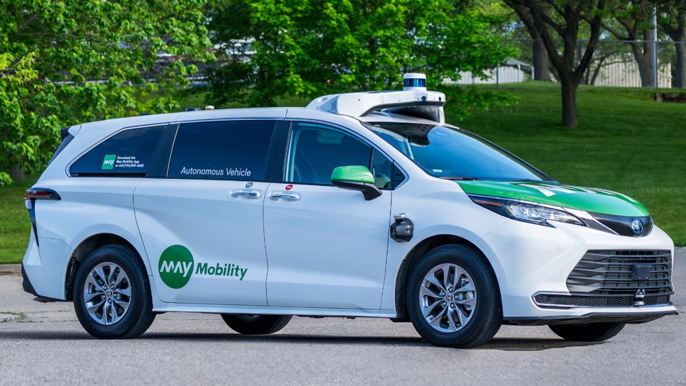 May Mobility Toyota Sienna Autono-MaaS