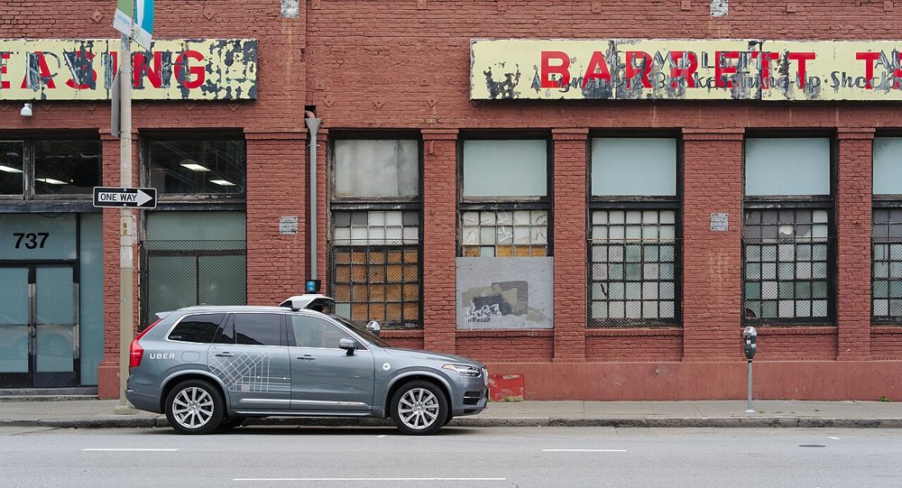 Uber ATG self-driving Volvo XC90