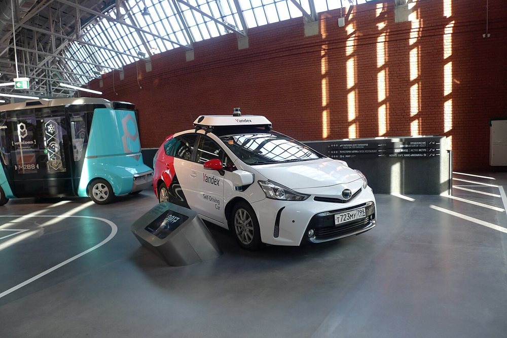 Yandex self-driving car (Toyota Prius+ prototype)